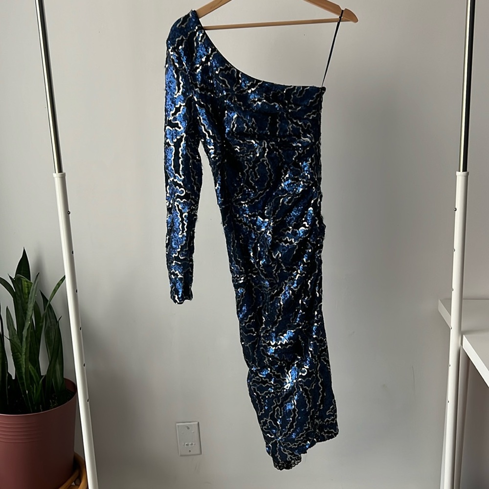 Dress the population sequin dress S
